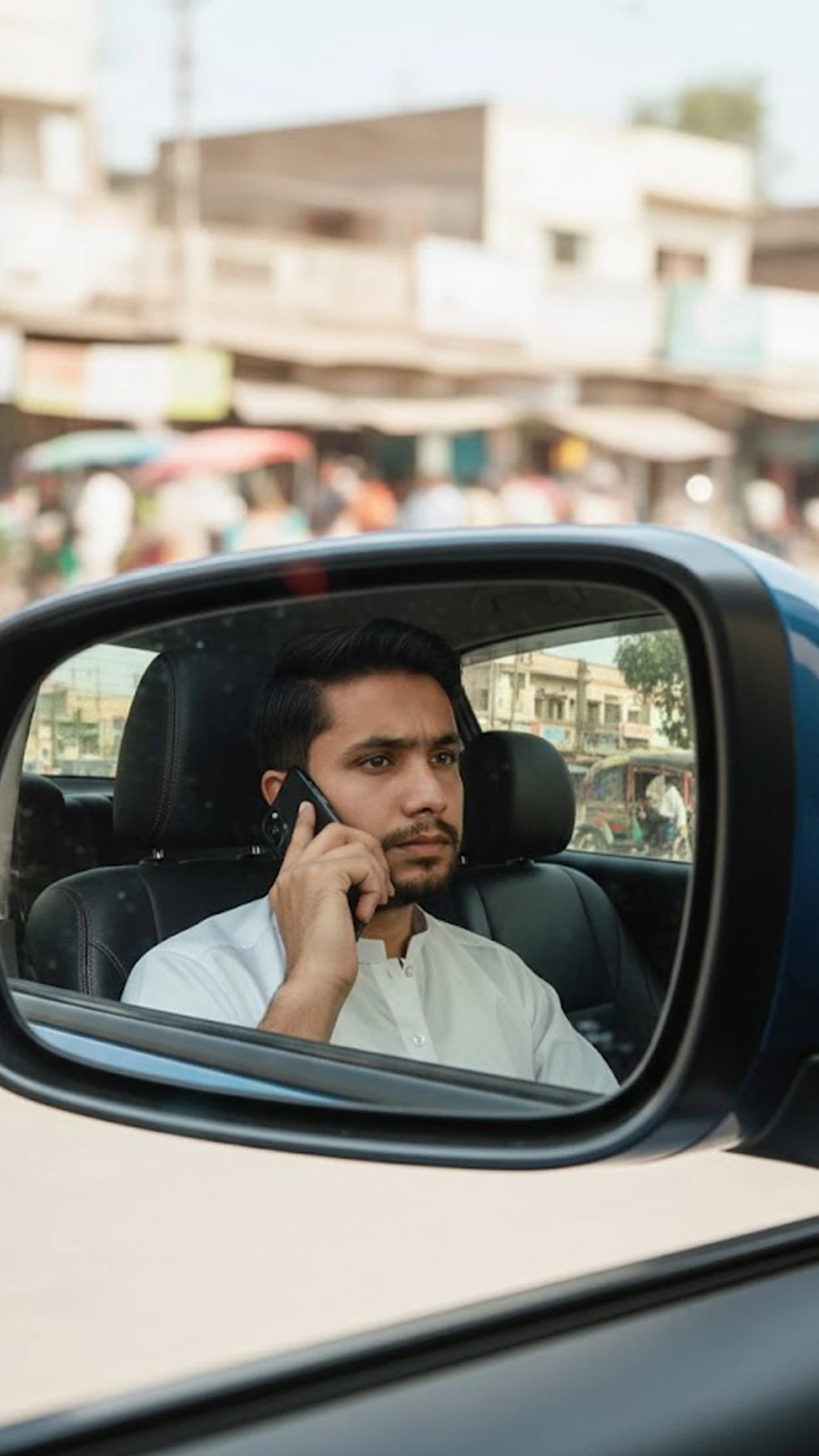A Cinematic Glimpse into Pakistani Street Driving