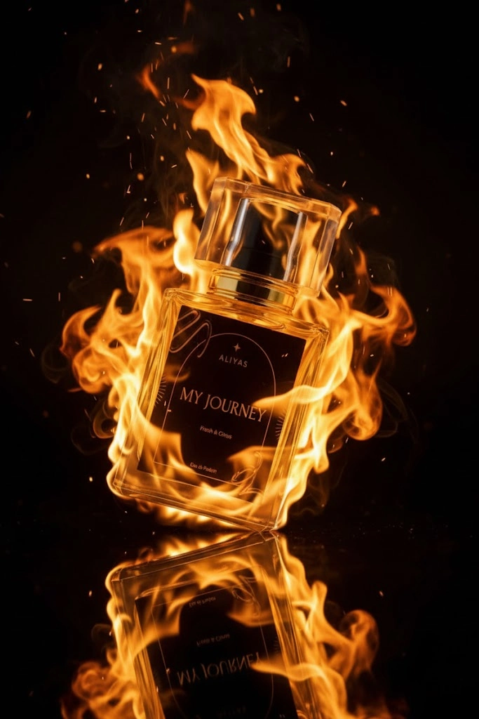 Minimalist Luxury Perfume Photography