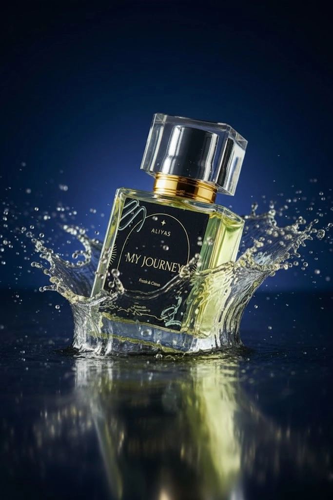 Minimalist Luxury Perfume Photography